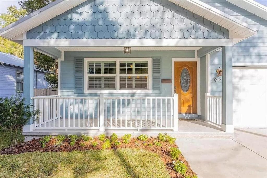 Modern, Upscale, And New Blue Bungalow In The Heart Of Downtown St Augustine St. Augustine Exteriér fotografie